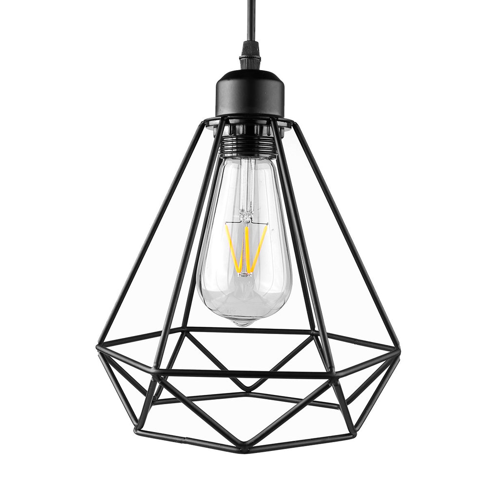 Geometric industrial pendant light, Lightening | Home Accessories - Eve and Elle